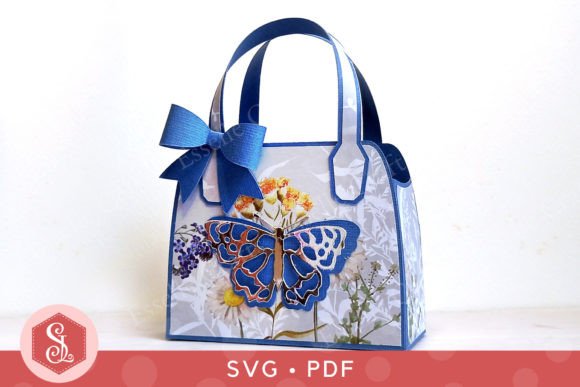 Butterfly Favour Bag 3D SVG: Objects Review