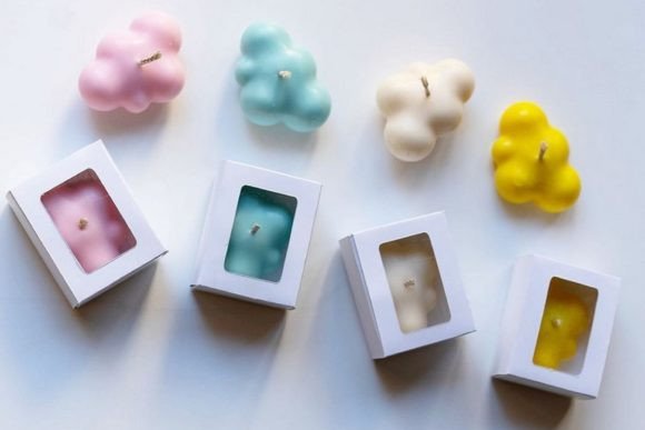 Cloud Candle Soap Box Template SVG: 3D Shapes Review