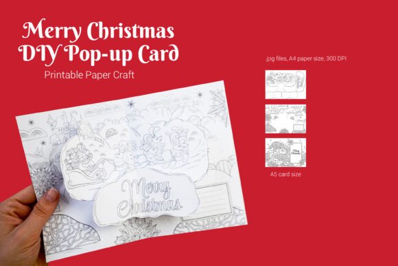 COLORING Merry Christmas 3D SVG: Shapes Review