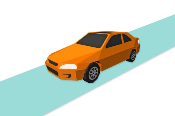 DIY Car Favour 3D SVG: Shapes for Digital Sellers
