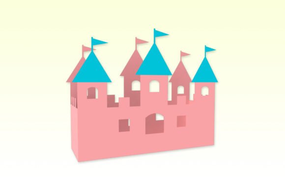 DIY Papercraft Castle Favor: 3D SVG Shapes Review