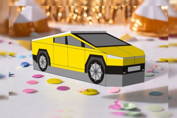 Food Car Box 3D Papercraft: An Embroidery Designer’s Review