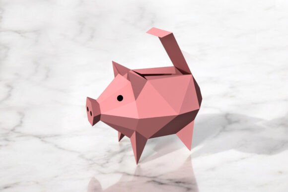 Piggy Favor 3D SVG: Reviewing Shapes for Client Work