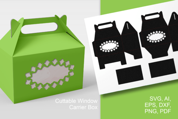 Tulips Oval Window Gable Box: 3D SVG Shapes Review